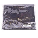 Artero Toalla Negra Asciugamano Accessorio Versatile