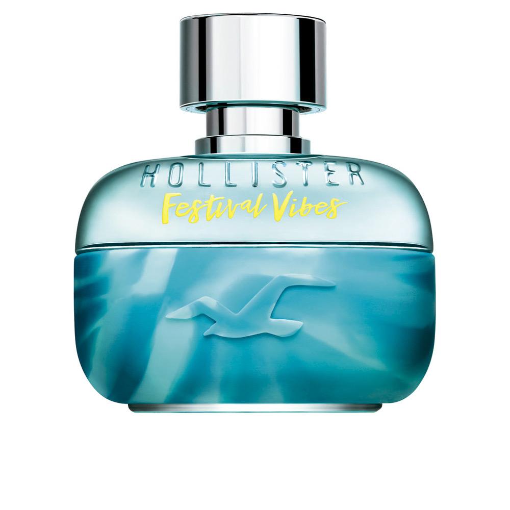 DP100624NE Hollister Festival Vibes For Him Profumo Eau De Toilette Eccellenza Fougère Aromatica - immagine 1