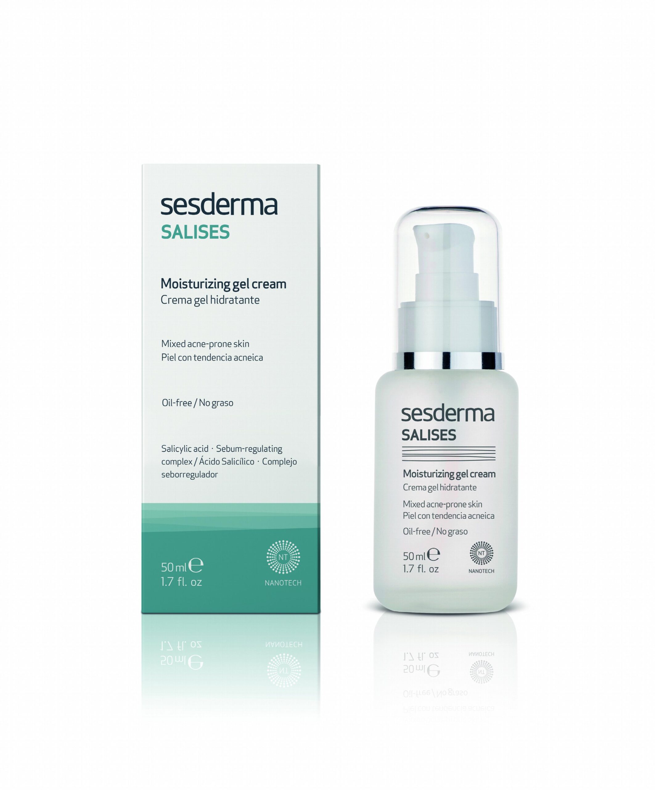 DP114356NE Sesderma Salises Crema Gel Idratante Esfoliante Rinnovante - immagine 1