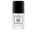 Catrice Power Gel 2 In 1 Base E Top Coat Per Unghie Brillantezza Vegana Duratura
