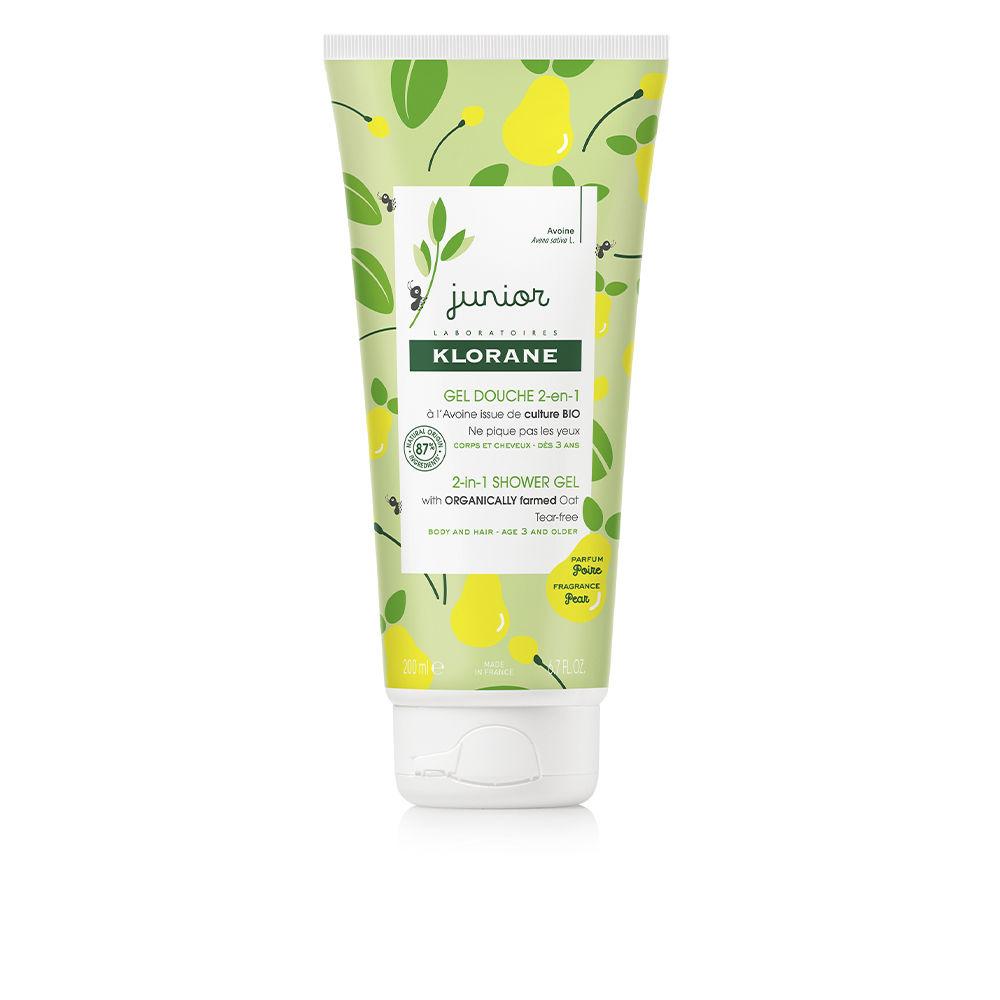 DP127077NE Klorane Klorane Junior Gel Doccia E Capelli Con Fragranza Di Pera Delicato E Nutriente - immagine 1