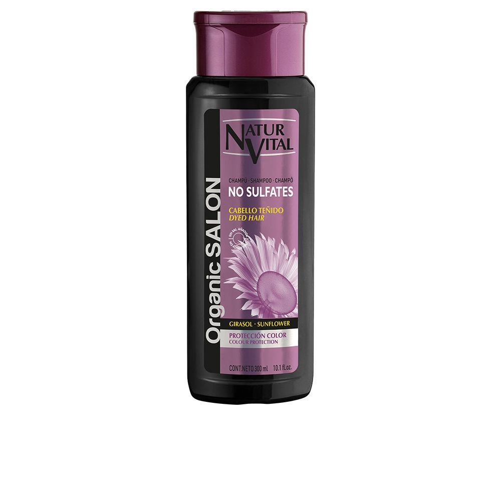 DP127437NE Natur Vital Organic Salon Sin Sulfatos Shampoo Protezione Colori Naturale - immagine 1