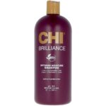 Farouk Chi Deep Brilliance Olive & Monoi Optimum Moisture Shampoo Capelli Nutriti E Sani