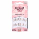 Elegant Touch French Unghie Quadrate Con Adesivo Eleganza Intramontabile