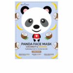 7Th Heaven Animal Tisú Maschera Viso Infusione Coco Banana Tè Verde
