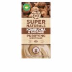 Earth Kiss Super Naturals Maschera A Foglio Per Viso Pelle Rivitalizzata Al Naturale