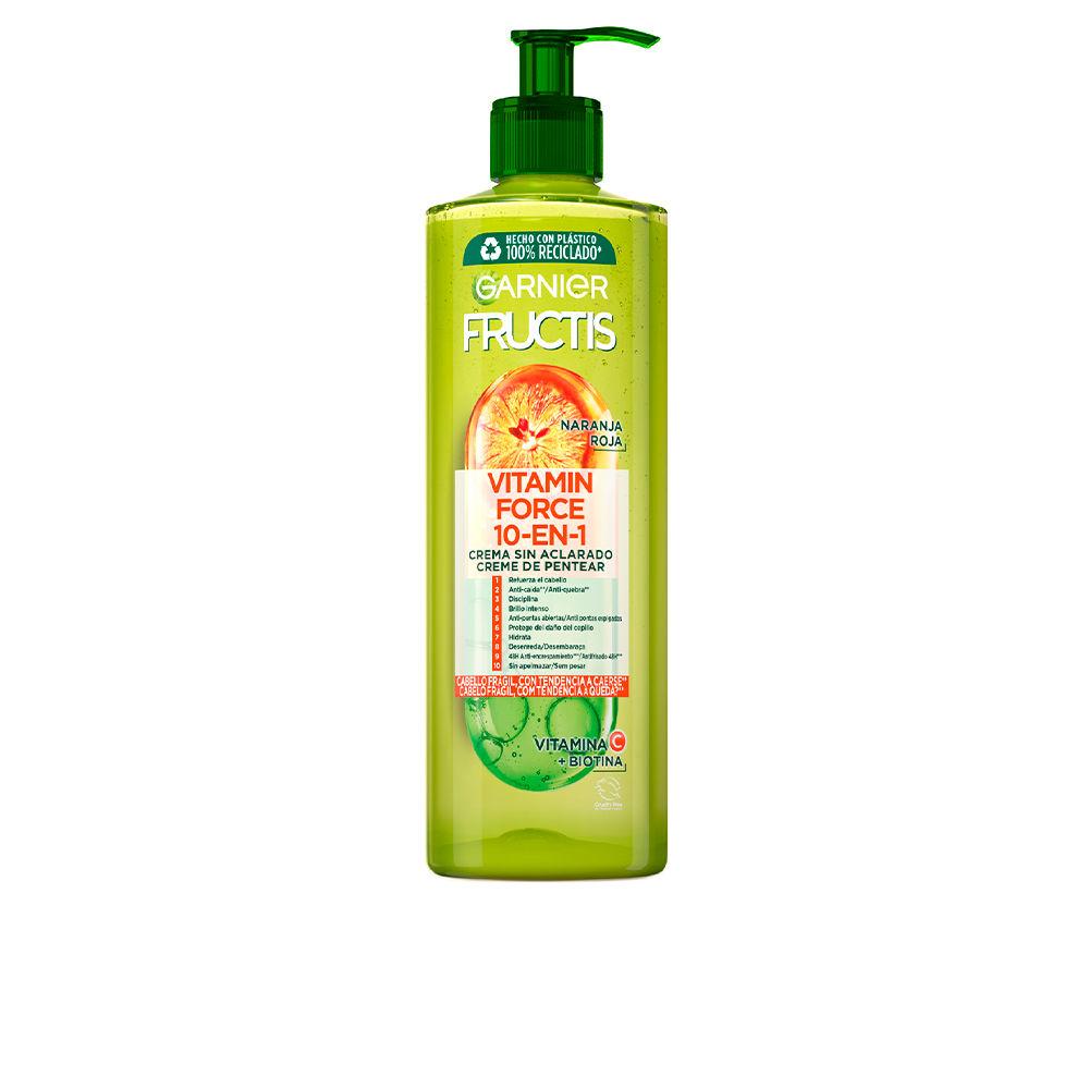 DP164454NE Garnier Fructis Vitamin Force Crema Senza Risciacquo Per Capelli Più Forti 10 Benefici Istantanei - immagine 1