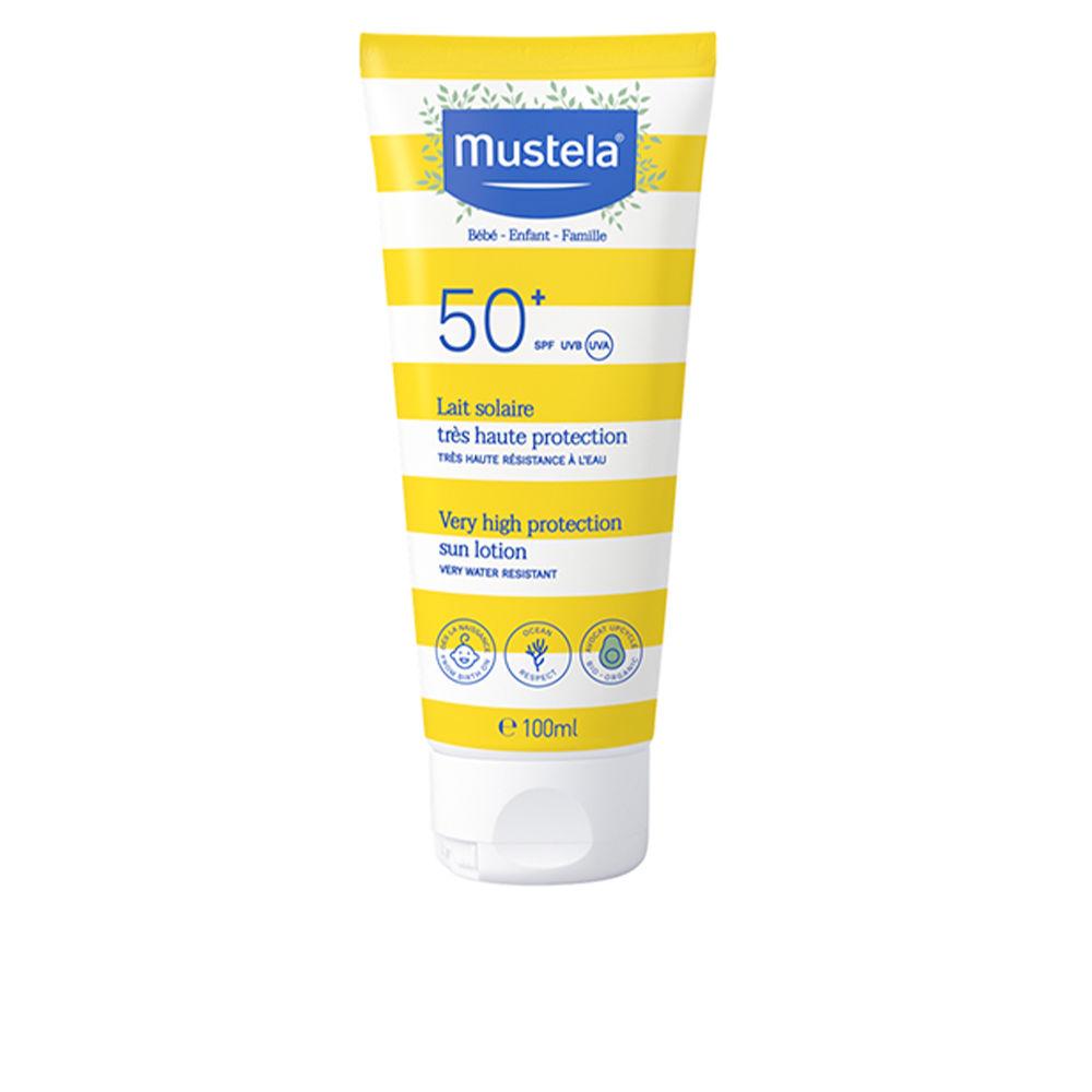 DP166997NE Mustela Bebé-Niño Latte Solare SPF50 Plus Protezione Naturale Avocado - immagine 1