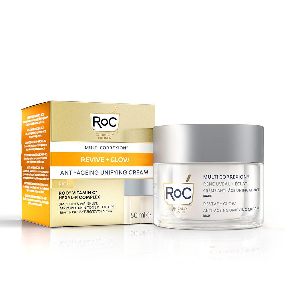 DP173876NE Roc Revive + Glow Crema Viso Ringiovanente Pelle Radiante E Rinnovata - immagine 1