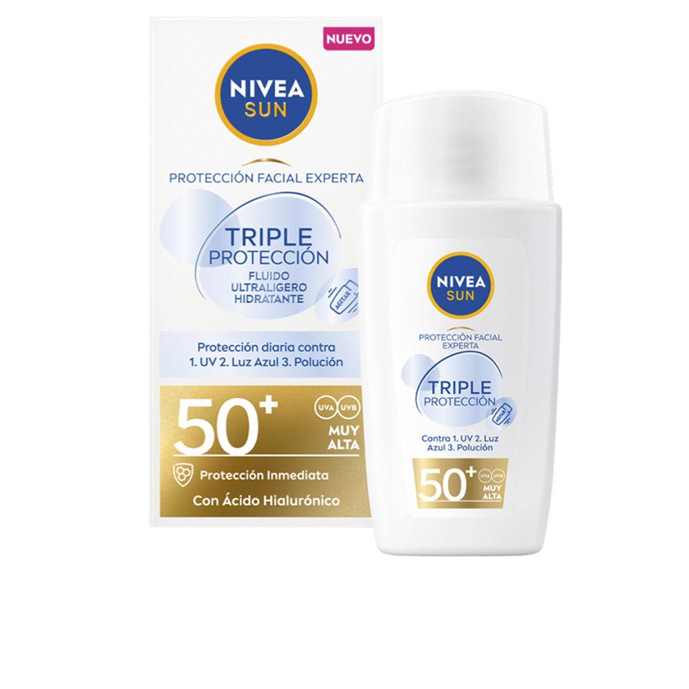DP184391NE Nivea Nivea Sun Fluido Viso SPF50 Protezione Solare Ultra Leggera - immagine 1