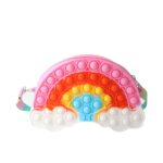 Inca Bolso Inca Borsa A Tracolla In Silicone Pop It Rainbow