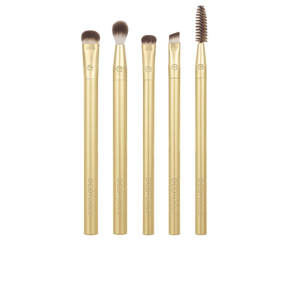 DP186659NE Ecotools Precious Metals Set Di Pennelli Per Occhi Strumenti Di Bellezza Sostenibili - immagine 1