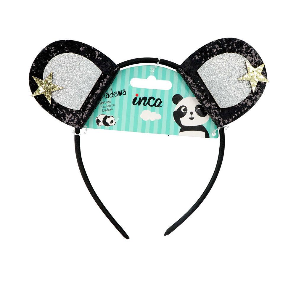 DP187158NE Inca Diadema Fascia Per Capelli Panda Stile Unico Bambini - immagine 1