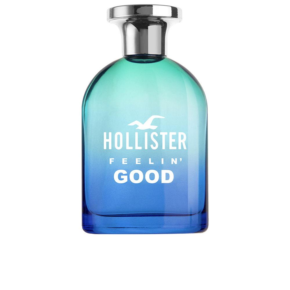 DP188318NE Hollister Feelin' Good For Him Profumo Eau De Toilette Aroma Vivace E Legnoso - immagine 1
