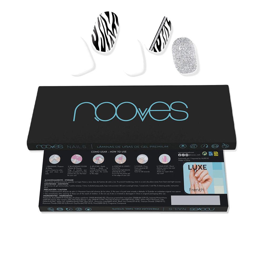 DP193425NE Nooves Láminas De Uñas De Gel Lamine Per Unghie In Gel Finitura Da Salone - immagine 1