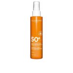 Clarins Solaire Latte Idratante Solare Spray Per Il Corpo Protezione Solare Trasparente