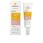 Sesderma Repaskin Crema Solare Viso SPF50 Silk Touch Color Protezione Avanzata UV