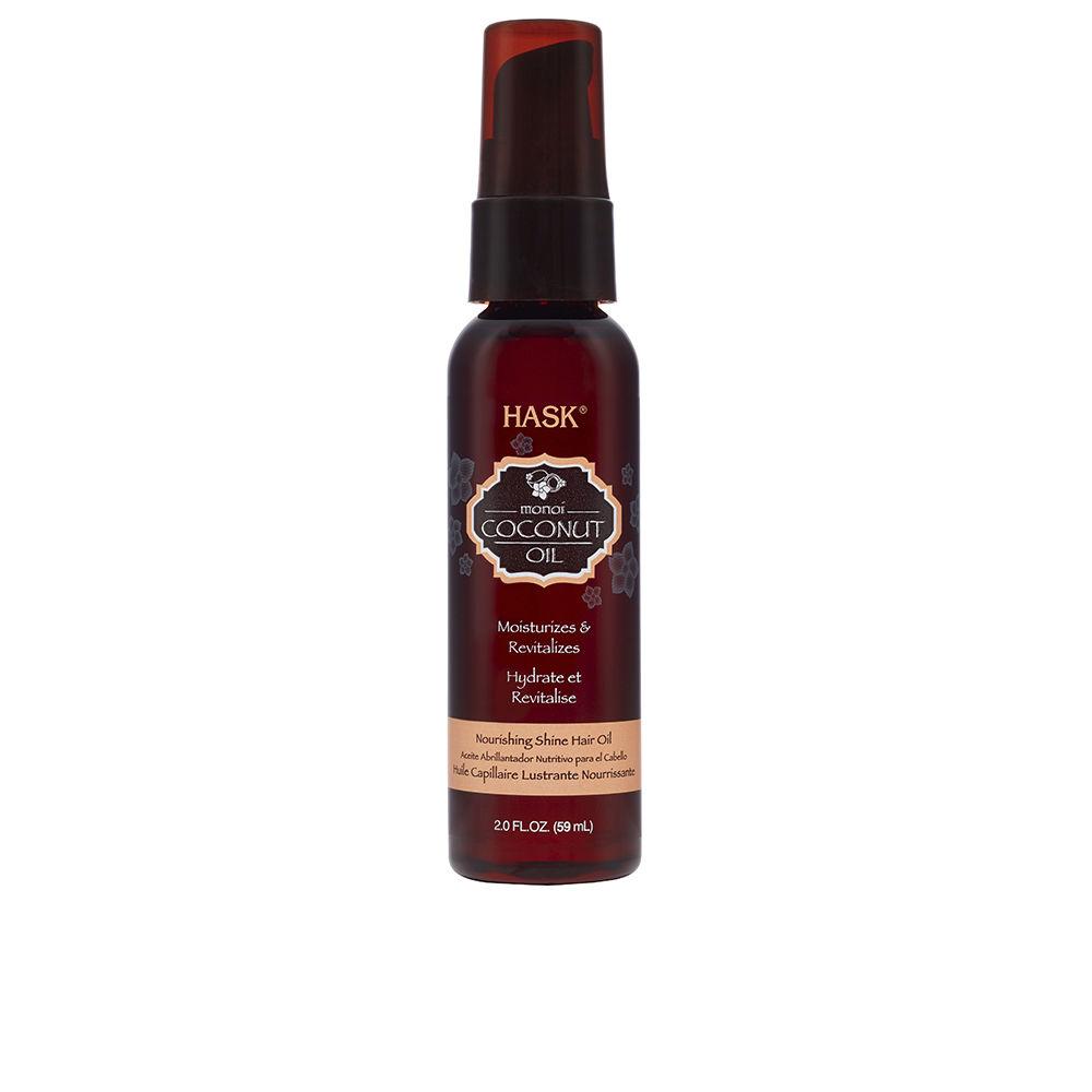 DP196500NE Hask Monoi Coconut Oil Olio Nutriente Per Capelli Capelli Setosi E Lucenti - immagine 1