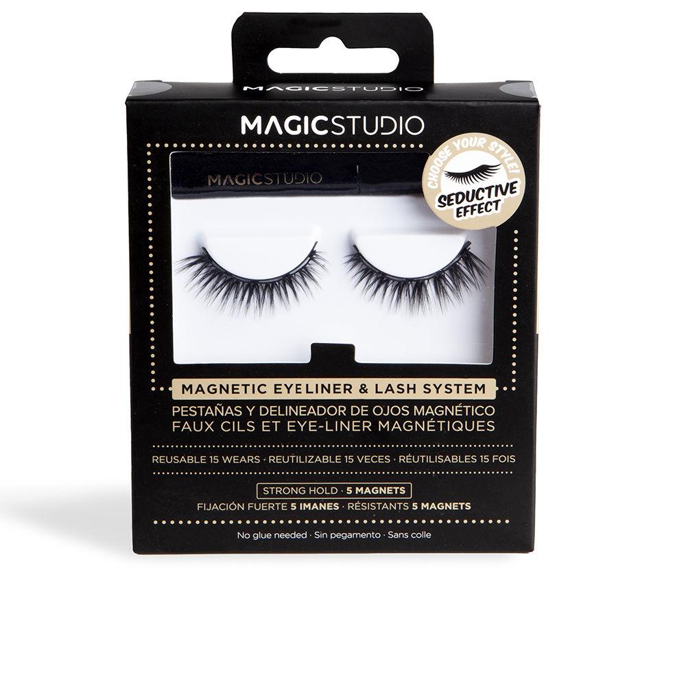 DP198153NE Magic Studio Magnetic Eyelashes & Lash System Ciglia Finte Sguardo Seducente Ogni Giorno - immagine 1