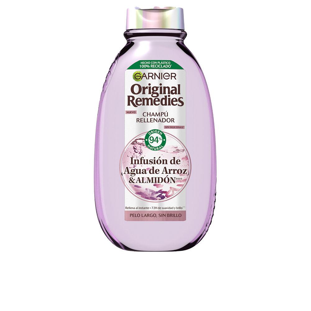 DP201670NE Garnier Original Remedies Shampoo Con Acqua Di Riso Capelli Setosi E Idratati - immagine 1