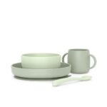 Suavinex Selection Set Di Stoviglie In Silicone Per Bambini Esperienza Sensoriale Incredibile