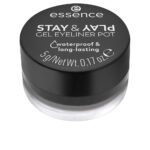 Essence Stay & Play Gel Eyeliner Per Occhi Lunga Durata Senza Sbavature