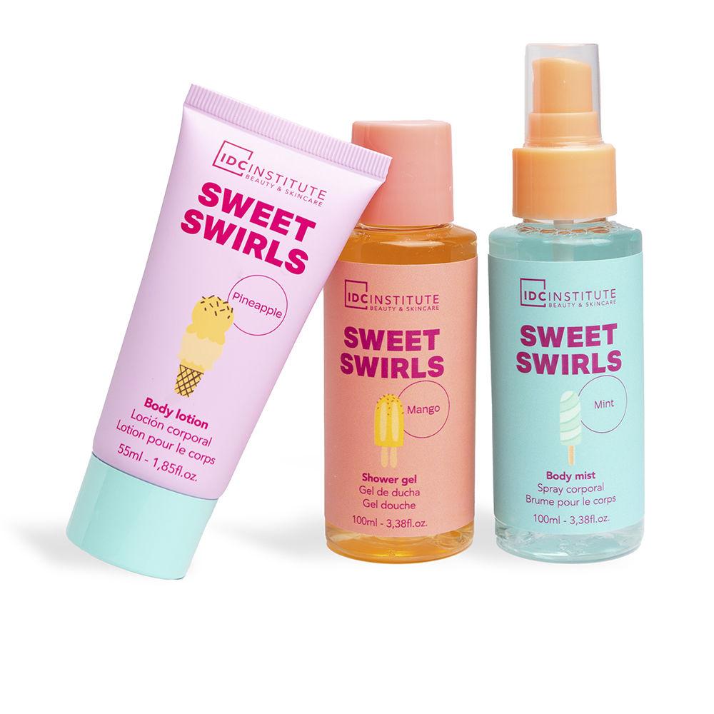DP210095NE Idc Institute Sweet Swirls Set Cosmetico 4 Pezzi - immagine 1