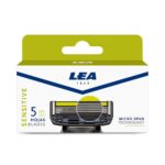 Lea 1823 Sensitive Skin Ricarica Rasatura Per Pelle Sensibile Cura Naturale