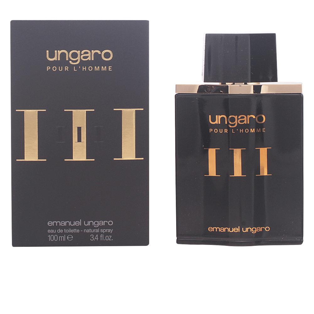 DP59082NE Emanuel Ungaro Ungaro Pour L'homme Iii Profumo Eau De Toilette Eleganza Per Uomini Esigenti - immagine 1