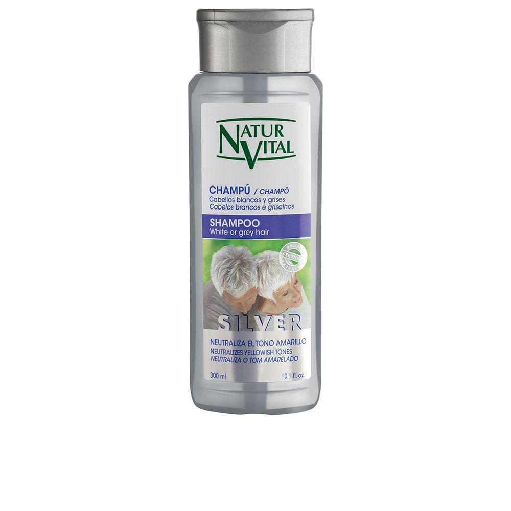 DP79558NE Natur Vital Champú Silver Shampoo Per Capelli Forti E Lucenti - immagine 1