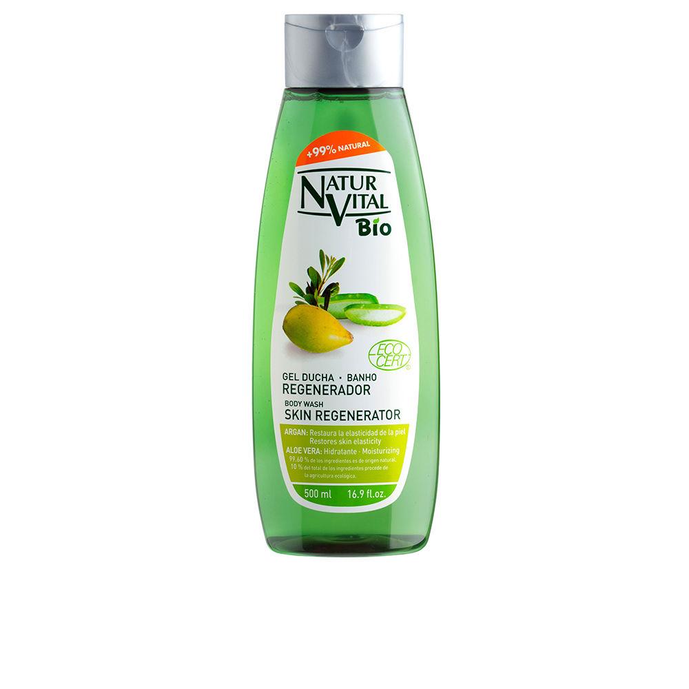 DP93023NE Natur Vital Gel Ducha Bio Gel Doccia Rigenerante Argan E Aloe Vera Pelle Morbida E Setosa - immagine 1